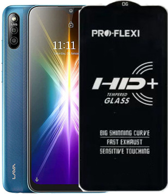 SM Styles Edge To Edge Tempered Glass for Lava X2(Pack of 1)