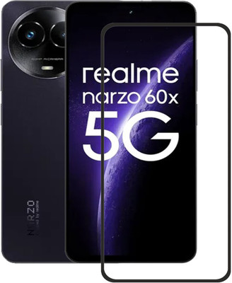 INFINITYWORLD Edge To Edge Tempered Glass for realme narzo 60X 5G(Pack of 1)