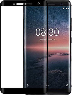 Firstchoice Edge To Edge Tempered Glass for Nokia 8 Sirocco(Pack of 1)