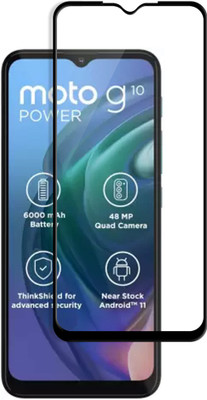 Flipkart SmartBuy Edge To Edge Tempered Glass for MOTOROLA G10 Power(Pack of 1)
