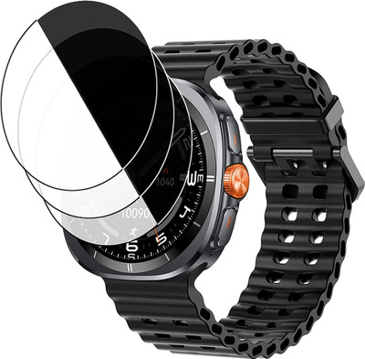 HIDEOUS Edge To Edge Tempered Glass for Fire Boltt Axiom(Pack of 3)