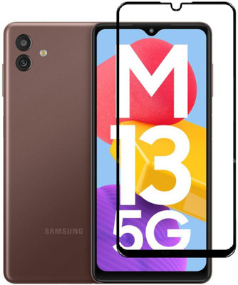 MOBIGENIX Edge To Edge Tempered Glass for Samsung Galaxy M13 5G(Pack of 1)