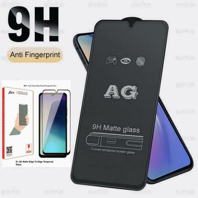 Jics Edge To Edge Tempered Glass for REALME C25S(Pack of 1)