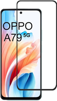 DMJHP Edge To Edge Tempered Glass for Oppo A79 5G(Pack of 1)