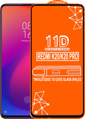 TWIGLO Edge To Edge Tempered Glass for Mi K20 Pro(Pack of 1)