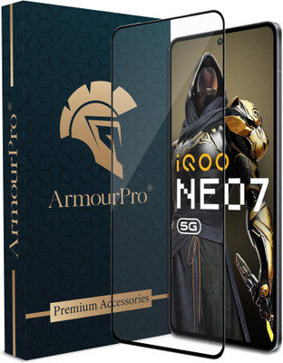 ArmourPro Edge To Edge Tempered Glass for iQOO Neo 7 5G, Neo 7 Pro 5G, iQOO 9T 5G, iQOO 11 5G(Pack of 1)