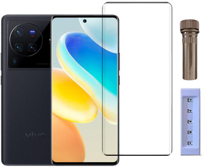 crixus Edge To Edge Tempered Glass for Vivo X80(Pack of 1)