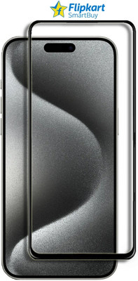 Flipkart SmartBuy Edge To Edge Tempered Glass for APPLE iPhone 15 Pro Max, iPhone 15 Pro Max(Pack of 1)