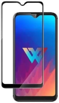 VISHRN Edge To Edge Tempered Glass for LG W30 PRO(Pack of 1)