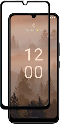 Caseline Edge To Edge Tempered Glass for Nokia C31(Pack of 1)