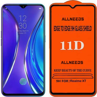 ALLNEEDS Edge To Edge Tempered Glass for Realme XT - Edge to Edge Tempered Glass(Pack of 1)