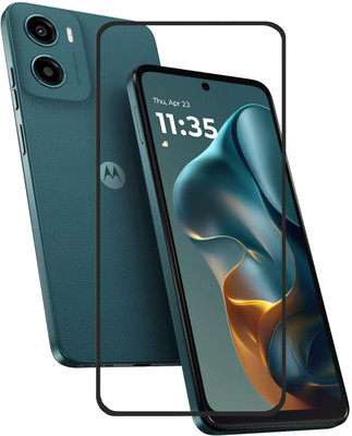 VDAT Edge To Edge Tempered Glass for Motorola G05 5G, MOTOROLA g05, MOTO g05(Pack of 1)