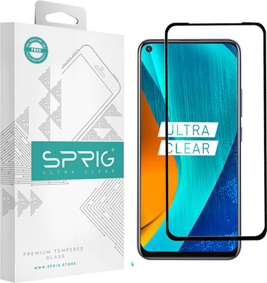 Sprig Edge To Edge Tempered Glass for Sprig Edge To Edge Tempered Glass for Vivo Y30, Y30 (Pack of 1)(Pack of 1)