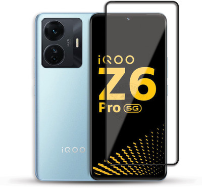 PROACCS Edge To Edge Tempered Glass for iQOO Z6 PRO 5G(Pack of 1)