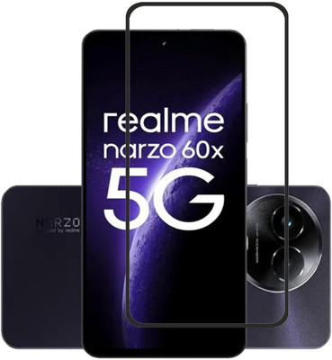 VISHZONE Edge To Edge Tempered Glass for realme Narzo 60x 5G(Pack of 1)
