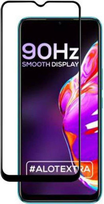 DMJHP Edge To Edge Tempered Glass for Infinix Hot 10s(Pack of 1)