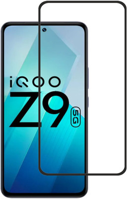 INFINITYWORLD Edge To Edge Tempered Glass for iQOO Z9 5G(Pack of 1)