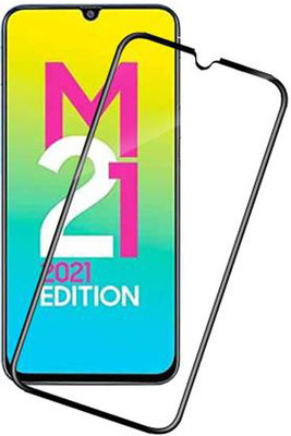 RPSGT Edge To Edge Tempered Glass for Samsung Galaxy M21(2021)(Pack of 1)
