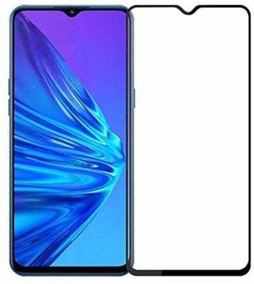 DMJHP Edge To Edge Tempered Glass for Oppo A15(Pack of 1)
