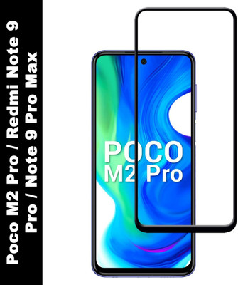 Gorilla Elite Edge To Edge Tempered Glass for Poco M2 Pro, Mi Redmi Note 9 Pro, Mi Redmi Note 9 Pro Max, POCO M2 Pro(Pack of 1)