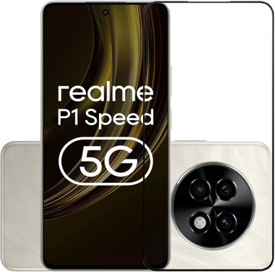 AKSHUD Edge To Edge Tempered Glass for realme P1 Speed 5G, RealMe P1 Speed 5G(Pack of 1)