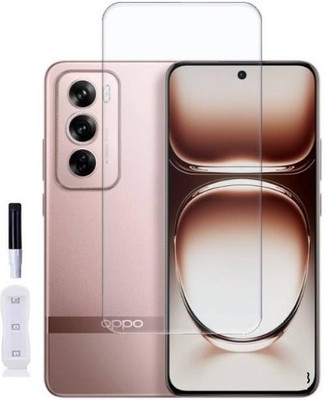 LIKEDESIGN Edge To Edge Tempered Glass for OPPO Reno 12 5G(Pack of 1)