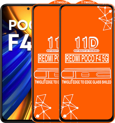 Flipkart SmartBuy Edge To Edge Tempered Glass for REDMI POCO F4 5G(Pack of 2)