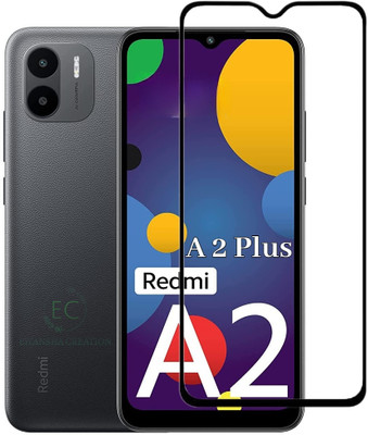 EITANSHA CREATION Edge To Edge Tempered Glass for Mi A2, Redmi A2, Xiaomi Redmi A2 Plus, Redmi A2 Plus(Pack of 1)
