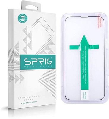 Sprig Edge To Edge Tempered Glass for Sprig Edge To Edge Tempered Glass for Apple iPhone 14 Pro Max, iPhone 14 Pro Max, 14 Pro Max, APPLE IPHONE 14 PRO MAX (Pack of 1)(Pack of 1)