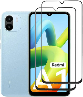 NSTAR Edge To Edge Tempered Glass for Mi A1(Pack of 2)