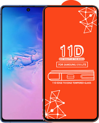 Roxel Edge To Edge Tempered Glass for Samsung Galaxy S10 Lite(Pack of 1)