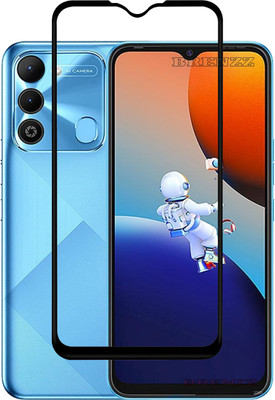 BRENZZ Edge To Edge Tempered Glass for Tecno Spark 9(Pack of 1)