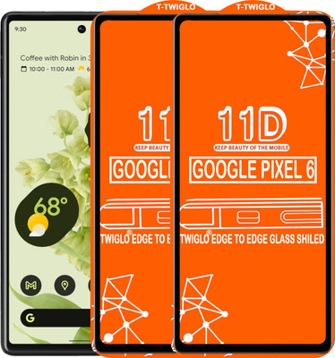Flipkart SmartBuy Edge To Edge Tempered Glass for GOOGLE PIXEL 6(Pack of 2)