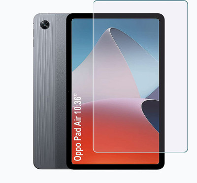 S-Softline Edge To Edge Tempered Glass for Oppo Pad Air 10.36 Inch (2022), Slim 9H Hard 2.5D with Full Installation Kit(Pack of 1)