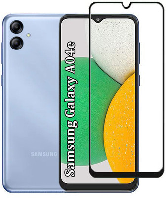 PARANDIV Edge To Edge Tempered Glass for Samsung Galaxy A04e(Pack of 1)