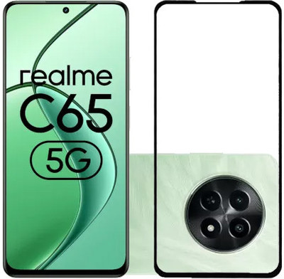 VIGHNAD Edge To Edge Tempered Glass for realme C65 5G, realme C65, Realme C65 5G, Realme C65, REALME C65 5G, REALME C65(Pack of 1)