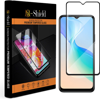 MS-Shield Edge To Edge Tempered Glass for Vivo Y76 5G(Pack of 1)