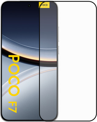 NEXZONE Edge To Edge Tempered Glass for POCO F7 5G(Pack of 1)