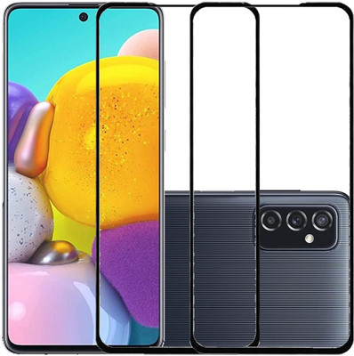 NaturalBuy Edge To Edge Tempered Glass for Samsung Galaxy M52 5G-| / Tempered Glass | Screen Protector Full HD Quality Tempered Glass Anti-Scratch Edge to Edge Coverage with Easy Installation Kit (Black) |(Pack of 2) NaturalBuy Edge To Edge Tempered Glass for Samsung Galaxy M52 5G-| / Tempered Glass | Screen Protector Full HD Quality Tempered Glass Anti-Scratch Edge to Edge Coverage with Easy Installation Kit (Black) |(Pack of 2)