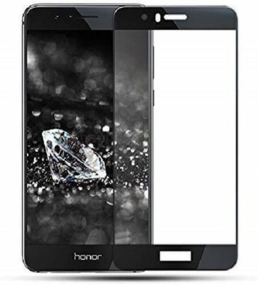 HEYANSH CREATION Edge To Edge Tempered Glass for Honor 8 PRO with 9h hardness Edge to Edge Coverage and Easy Installation Kit, Pack of 1(Pack of 1)
