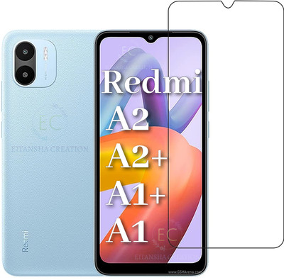 EITANSHA CREATION Edge To Edge Tempered Glass for Mi A1, Xiaomi Redmi A1 Plus, Mi A2, Xiaomi Redmi A2 Plus(Pack of 1)