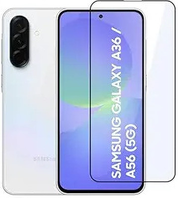 DRYLBEET CASE Edge To Edge Tempered Glass for Samsung galaxy A56(Pack of 1)