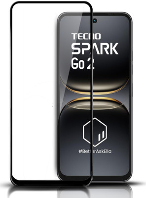 Flipkart SmartBuy Edge To Edge Tempered Glass for Tecno Spark Go 2(Pack of 1)
