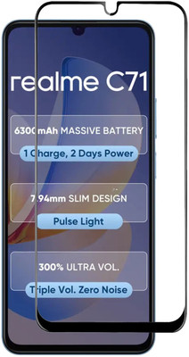 NSTAR Edge To Edge Tempered Glass for Realme C71(Pack of 1)