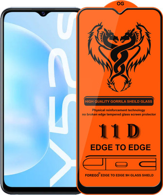 Forgive Edge To Edge Tempered Glass for Vivo Y52s(Pack of 1)