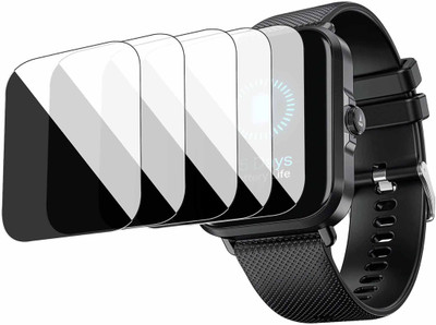 daffin Edge To Edge Tempered Glass for boAt storm infinity(Pack of 5)