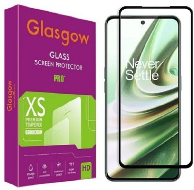 Glasgow Edge To Edge Tempered Glass for OnePlus 10T 5G(Pack of 1)