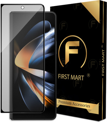 FIRST MART Edge To Edge Tempered Glass for Samsung Galaxy Z Fold 4 5G, Samsung Z Fold4, Matte Finish Glass(Pack of 1)