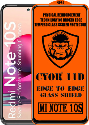 CYOR Edge To Edge Tempered Glass for REDMI NOTE 10S(Pack of 1)