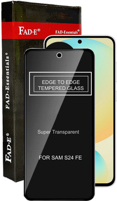 FAD-E Edge To Edge Tempered Glass for Samsung Galaxy S24 FE, Samsung Galaxy S24FE 5G(Pack of 1)